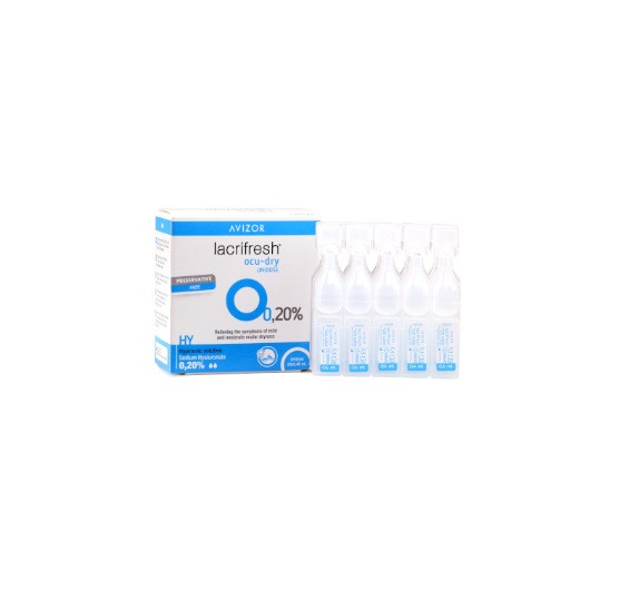 Avizor Lacrifresh Ocu-Dry Monodose 0,20% (20x 0,4ml)